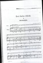 Drei Salon-Stücke. 2. Erinnerung